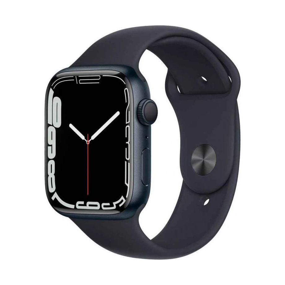 Apple Watch Series 7 GPS 41mm Midnight Aluminum Case With Midnight Sport Band (MKMX3) б/у